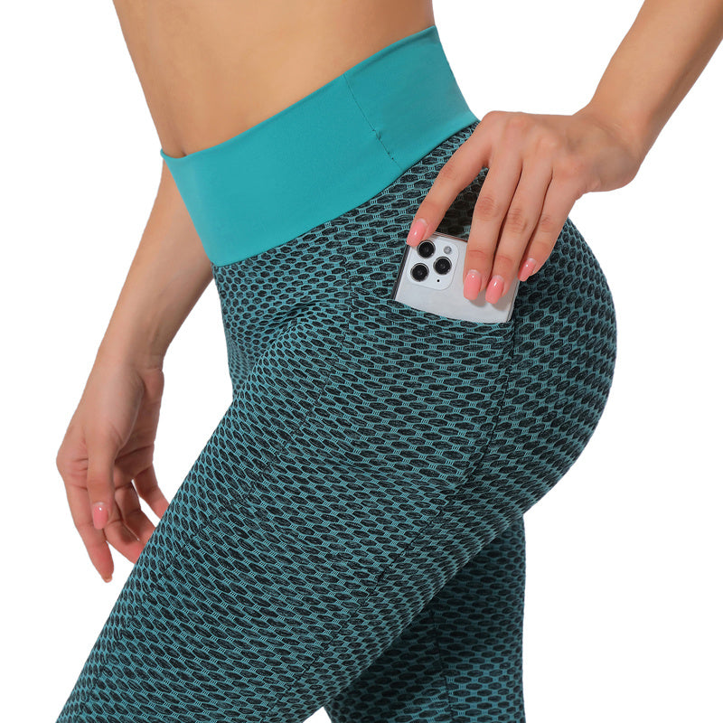 Pantalons de Yoga de Sport pour Femmes, avec Taille Relevable et Effet Liftant pour les Hanches.