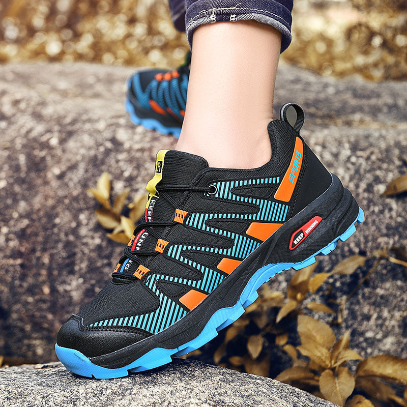 Unique and trendy casual sports shoes for large size men, outdoor climbing and off-road.