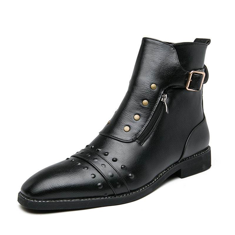 Bottes Martin en cuir pour homme style anglais. - LA TendanceStore multi service