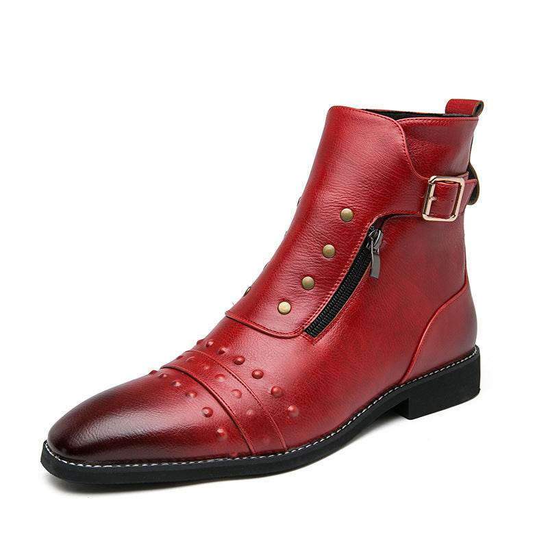 Bottes Martin en cuir pour homme style anglais. - LA TendanceStore multi service