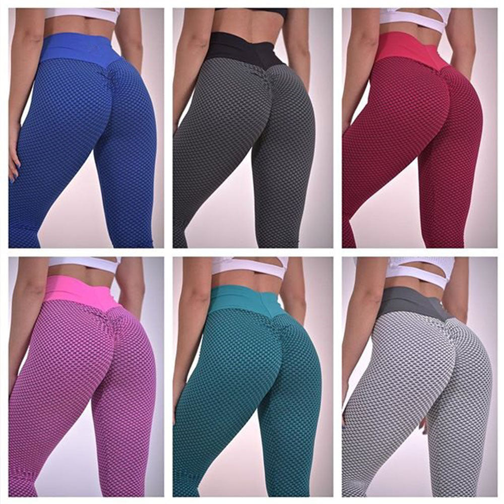 Pantalons de Yoga de Sport pour Femmes, avec Taille Relevable et Effet Liftant pour les Hanches.