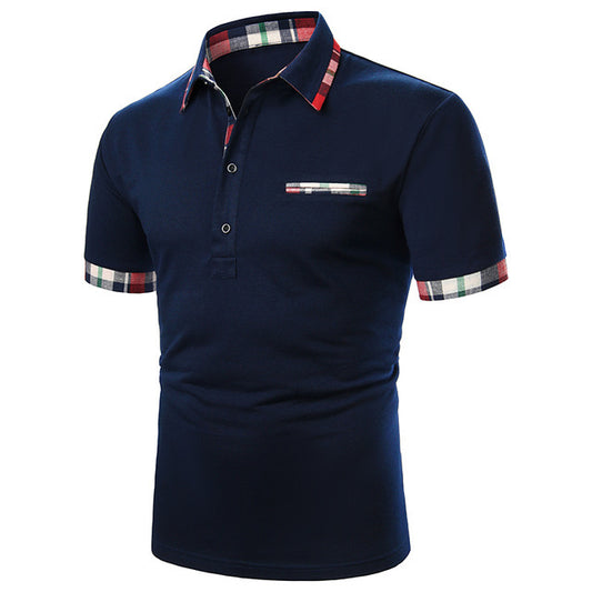 Polo pour hommes, chemise à manches courtes