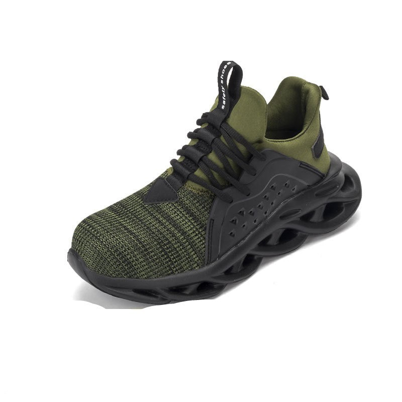 Anti-crushing and anti-perforation safety shoes