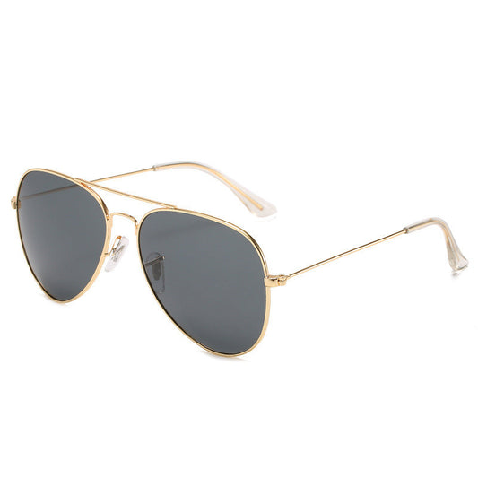 Ultralight stainless steel aviator sunglasses