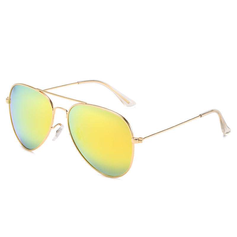 Ultralight stainless steel aviator sunglasses