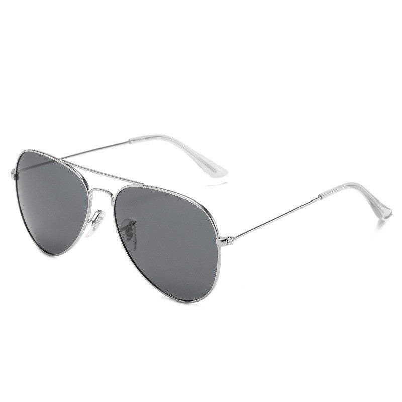 Ultralight stainless steel aviator sunglasses