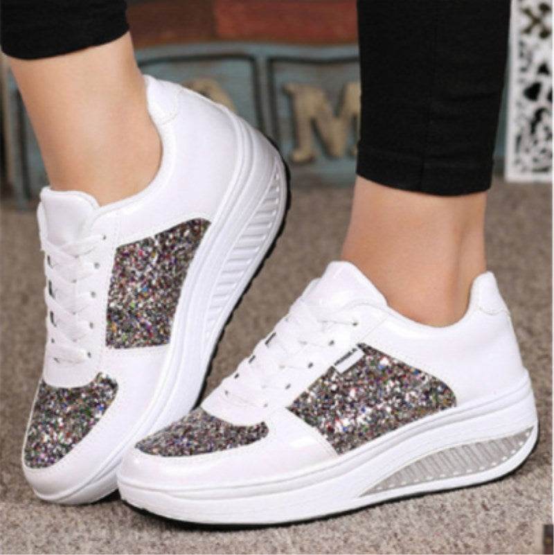 Baskets à sequins pour femme - LA TendanceStore multi service