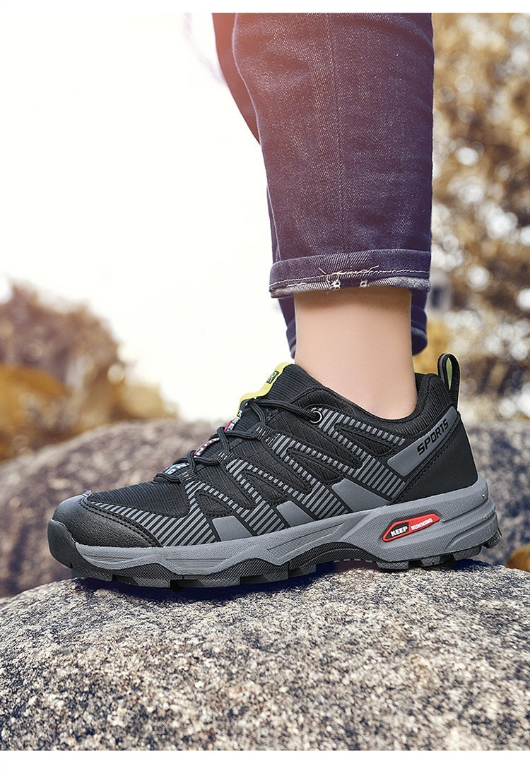 Unique and trendy casual sports shoes for large size men, outdoor climbing and off-road.