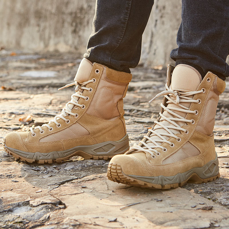 Men's Breathable Military Style Boots