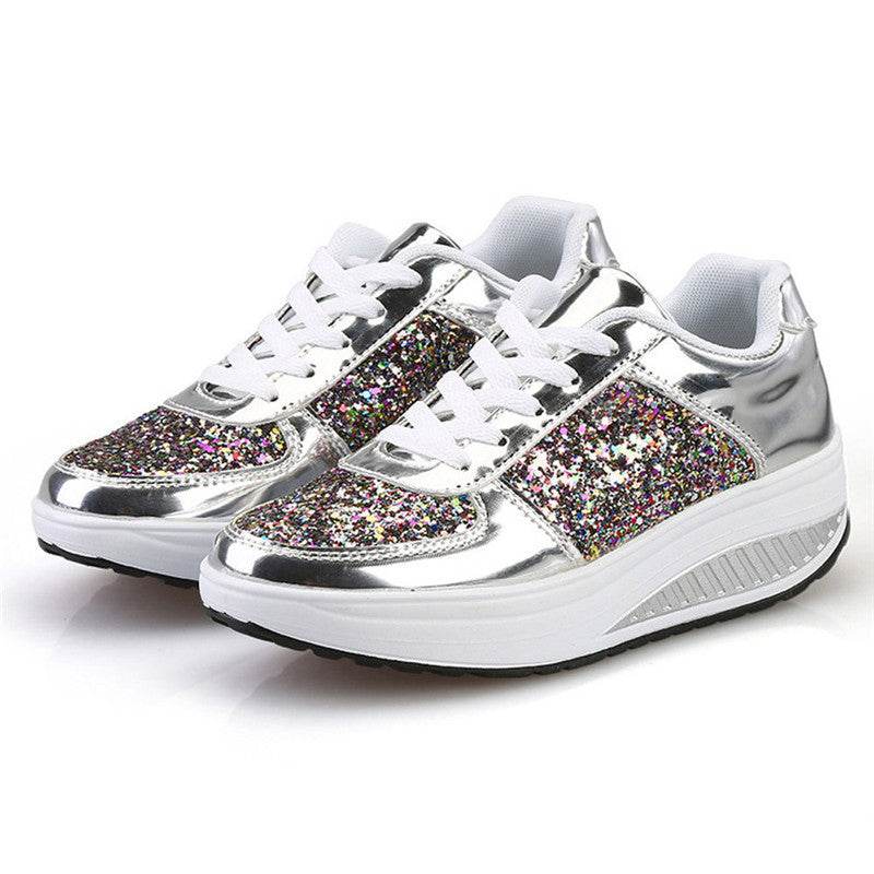 Baskets à sequins pour femme - LA TendanceStore multi service