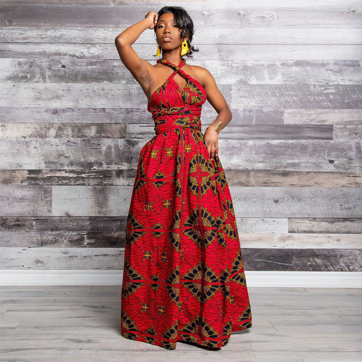 Robe de style afro-caraibéen