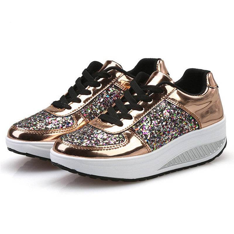 Baskets à sequins pour femme - LA TendanceStore multi service