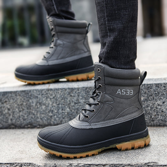 Bottes pour homme, grande taille, pour activités extérieures