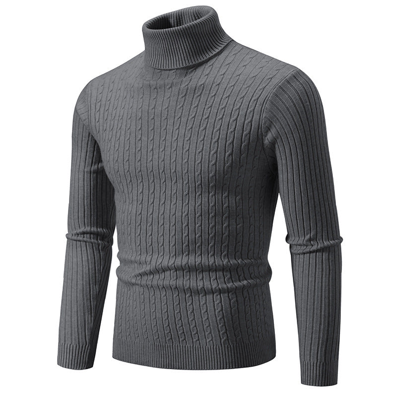 Casual mock neck sweater