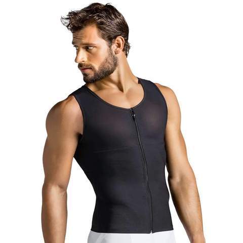 Gilet de sport pour hommes, corset en caoutchouc