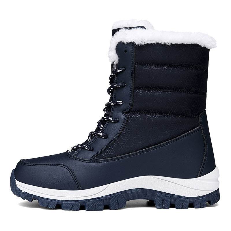 Bottes de neige en coton chaud doublées de velours, chaussures rembourrées de coton - LA TendanceStore multi service