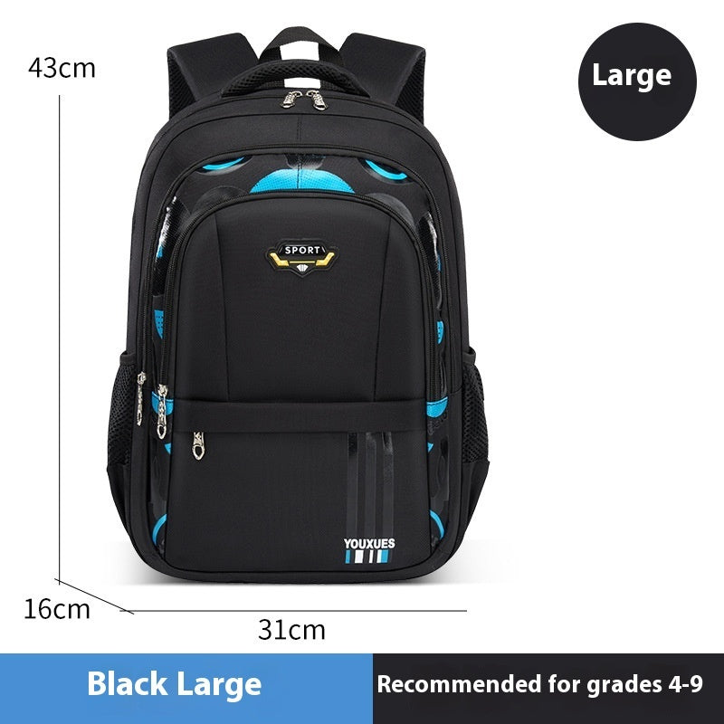 Simple, waterproof, multi-compartment, large capacity backpack