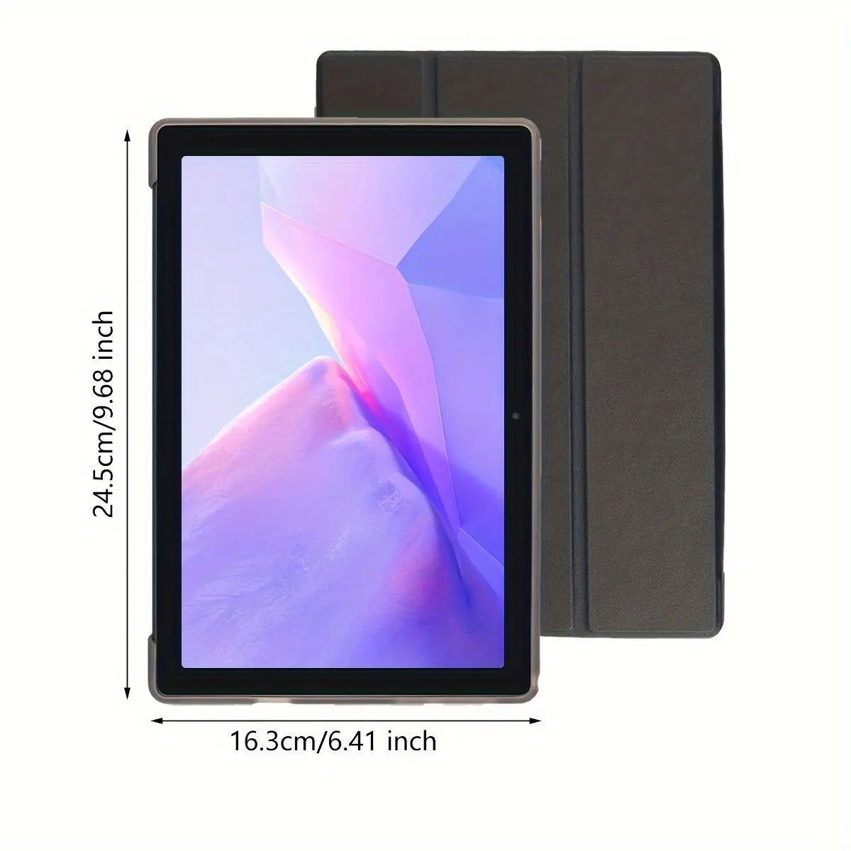 EEZO Android 13 Two-in-One Tablet with Protective Case. 10.1 inch Silver Tablet, Quad-core CPU, 6(2+4)GB RAM, 64GB ROM, 800x1280 HD, 5000mAh Battery, Dual Camera, Comes with Keyboard, Mouse and Stylus (No