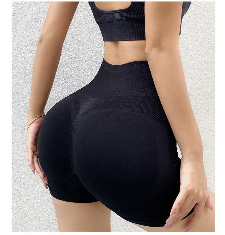 Shorts de Fitness Yoga avec Effet Rehausseur de Fesses, Leggings Sans Couture pour Femmes