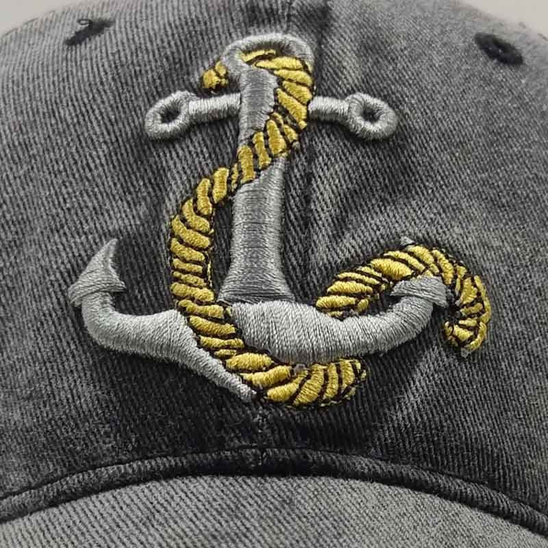 Anchor Embroidered Baseball