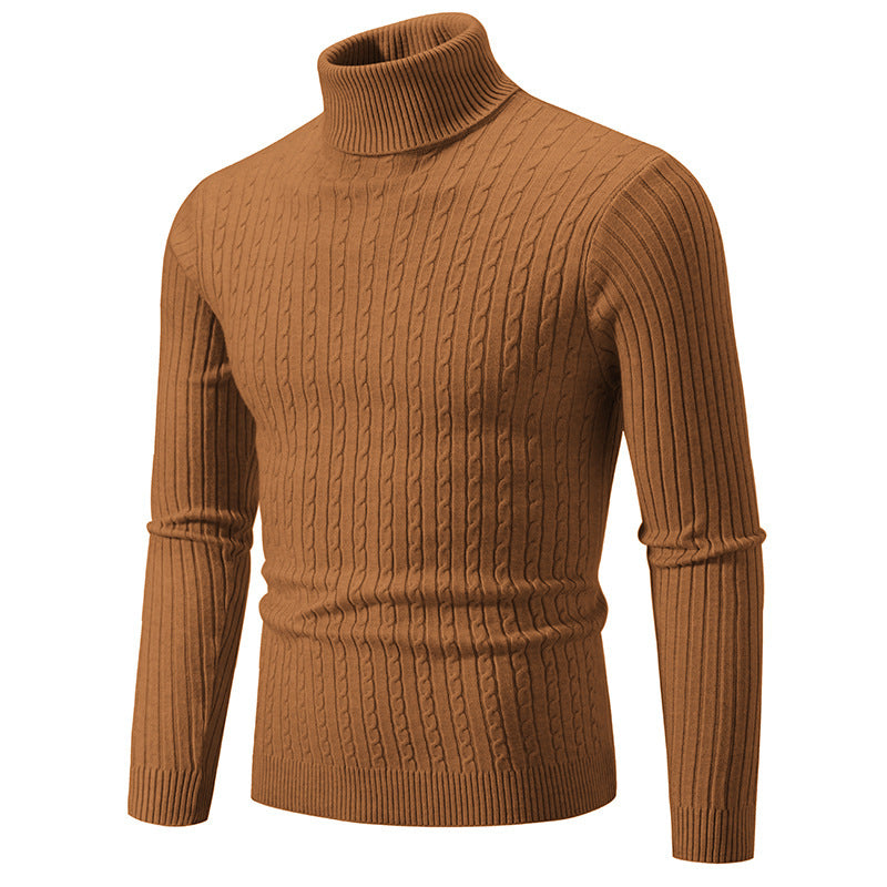 Casual mock neck sweater