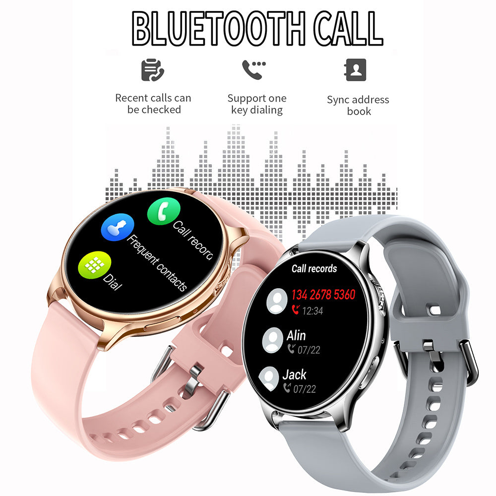 Ultra-thin Body Temperature Smart Watch Y22 Bluetooth Call