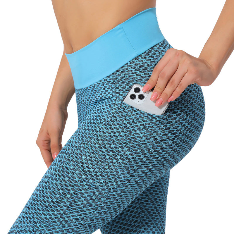 Pantalons de Yoga de Sport pour Femmes, avec Taille Relevable et Effet Liftant pour les Hanches.