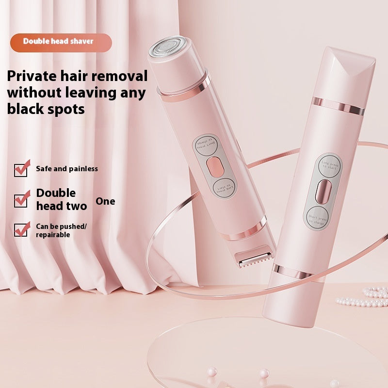 Double Head Electric Shaver for Women, Painless Epilator