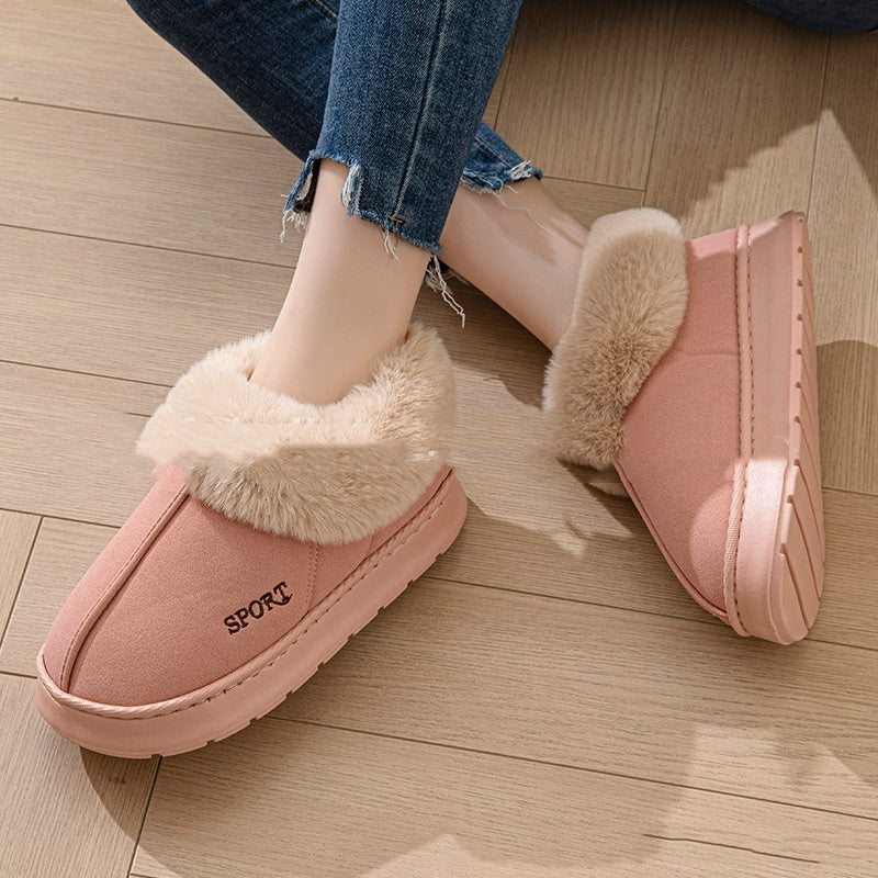 Women's Soft Plush Slippers 