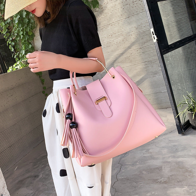 Sac à bandoulière simple et polyvalent de style coréen pour femmes