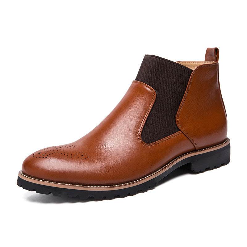 Bottes de style britannique à talons hauts pour homme. - LA TendanceStore multi service