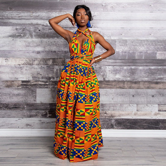 Robe de style afro-caraibéen