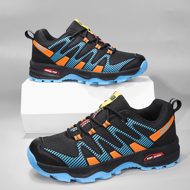 Unique and trendy casual sports shoes for large size men, outdoor climbing and off-road.