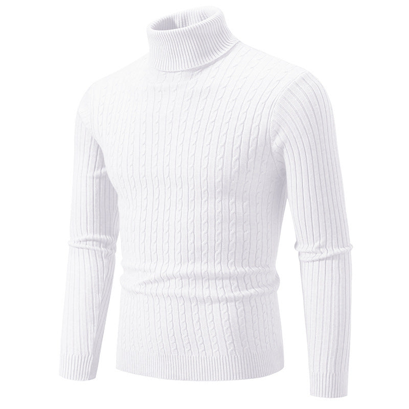 Casual mock neck sweater