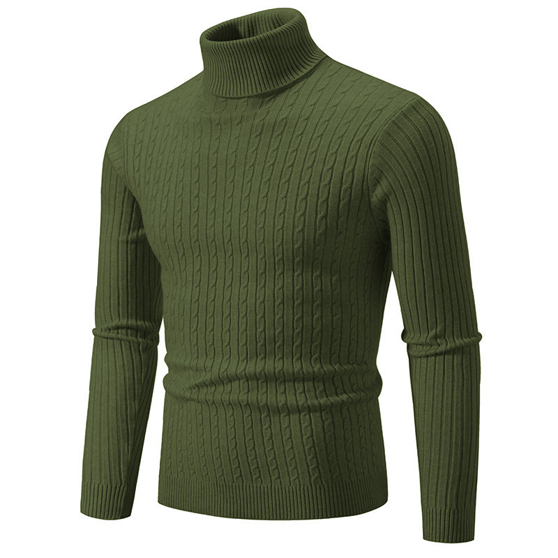 Casual mock neck sweater