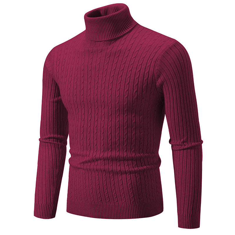 Casual mock neck sweater