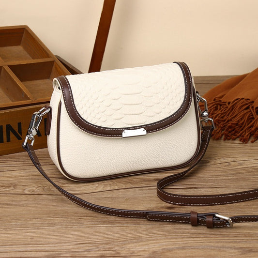 New Fashion Contrast Color Versatile Messenger Bag