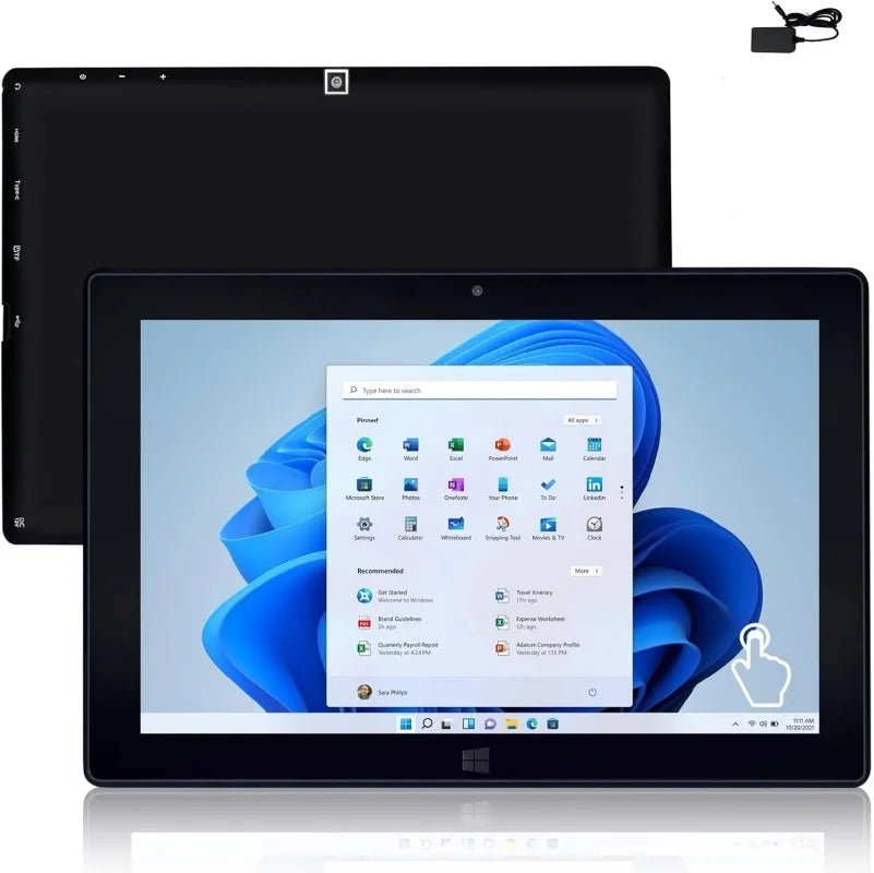 WINDOWS-Tablette PC 11 de 10.1 Pouces, 4 Go de RAM DDR, 64 Go, Processeur Dean N3350, Écran IPS 1920x1200, WIFI, Façades, Core Touristes, Caméra, Compatible HDMI LA TendanceStore multi service