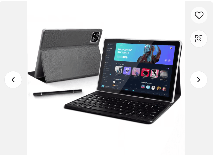 10.1 pouces tablette Android 14 OEM tablette Barata 12 + 128 Go de mémoire Tableta PC Android tablette professionnelle avec clavier souris stylo - LA TendanceStore multi service