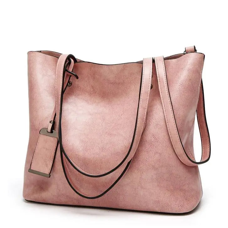 Sac à mains en cuir Double sangle à bandoulière pour femmes LA TendanceStore multi service