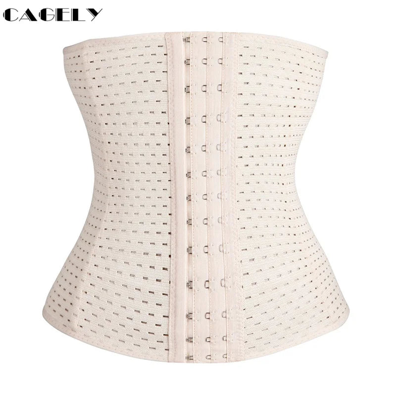 Entraîneur de taille de récupération post-partum pour femme, ceinture de contrôle du ventre rond, corset de sauna, spoeur de corps Fajas