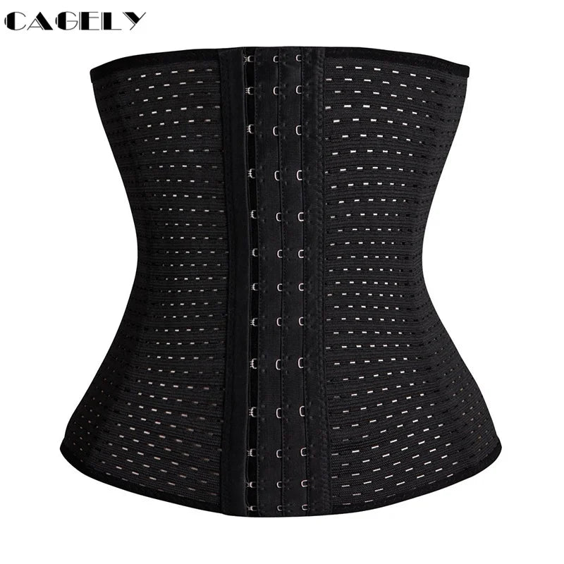 Entraîneur de taille de récupération post-partum pour femme, ceinture de contrôle du ventre rond, corset de sauna, spoeur de corps Fajas