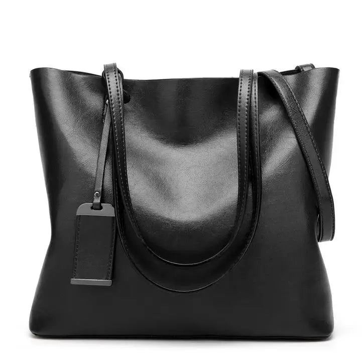 Sac à mains en cuir Double sangle à bandoulière pour femmes LA TendanceStore multi service