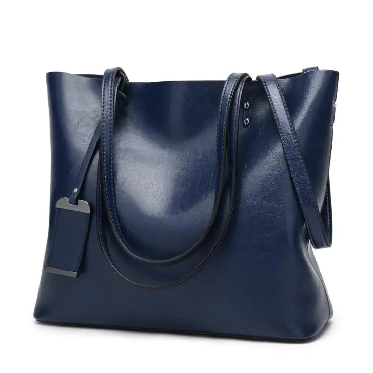 Sac à mains en cuir Double sangle à bandoulière pour femmes LA TendanceStore multi service