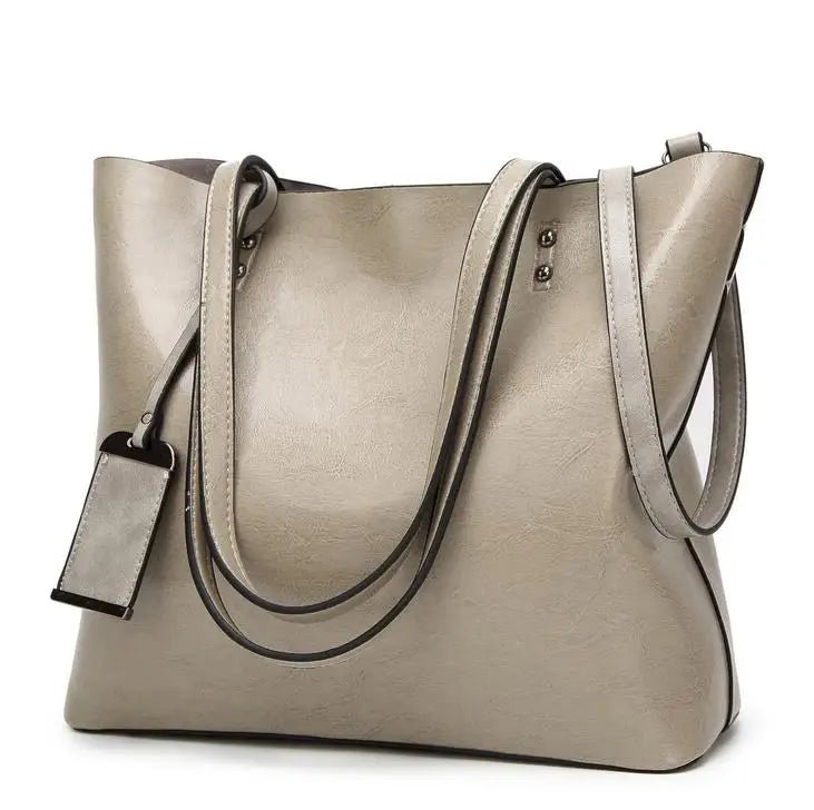 Sac à mains en cuir Double sangle à bandoulière pour femmes LA TendanceStore multi service