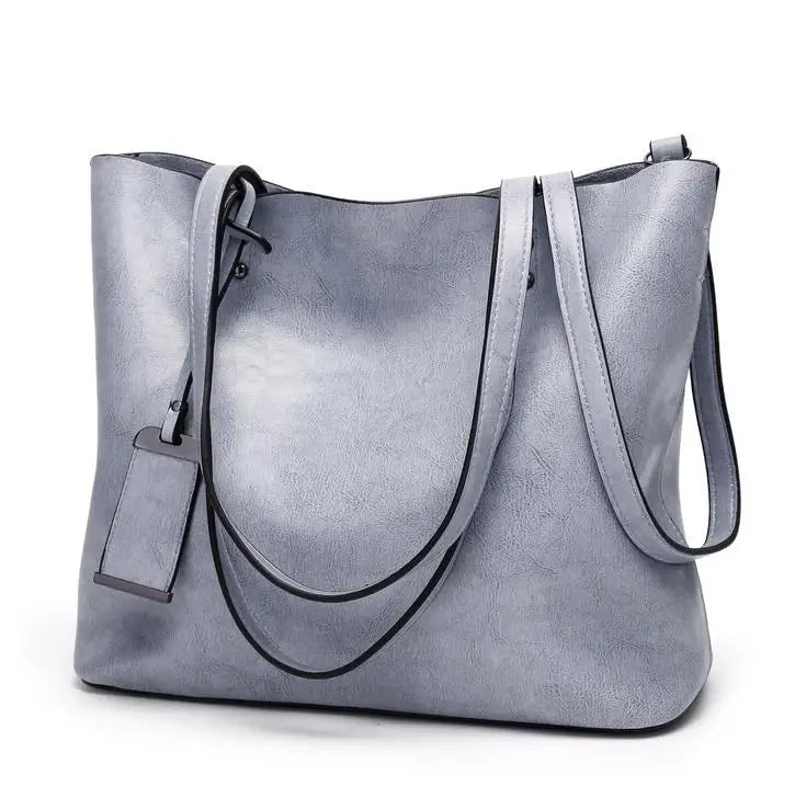 Sac à mains en cuir Double sangle à bandoulière pour femmes LA TendanceStore multi service