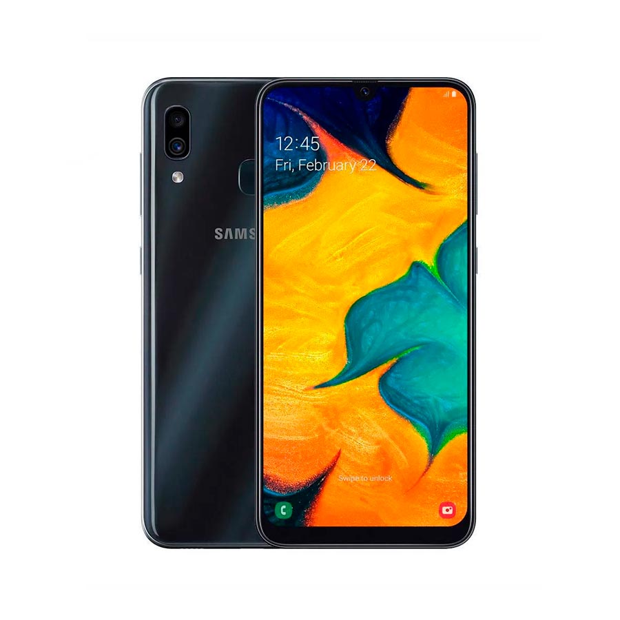 Samsung Galaxy A30 Téléphone débloqué en usine 32 Go/3 Go de RAM 6,4" Double SIM (SM-A305GN/DS) LA TendanceStore multi service