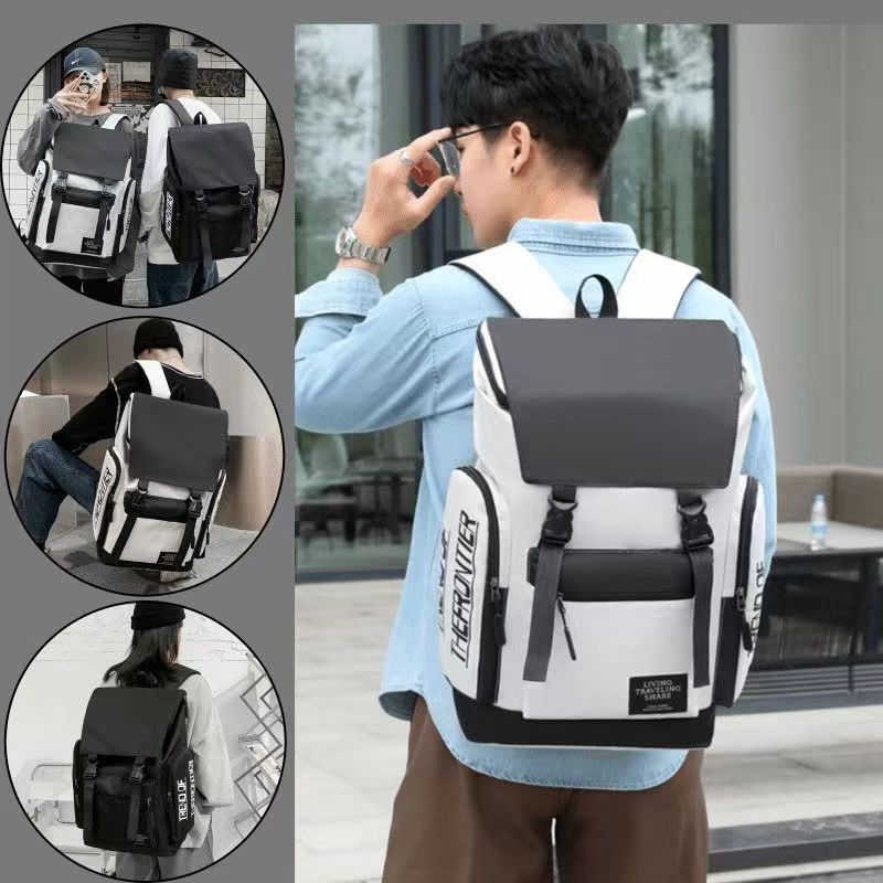 High school student backpack, large capacity, computer bag