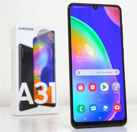 Téléphone Samsung Galaxy A31 - 64 Go / 4 Go débloqué à double SIM avec quadruple caméra 48MP+8MP+5MP+5MP GSM LA TendanceStore multi service