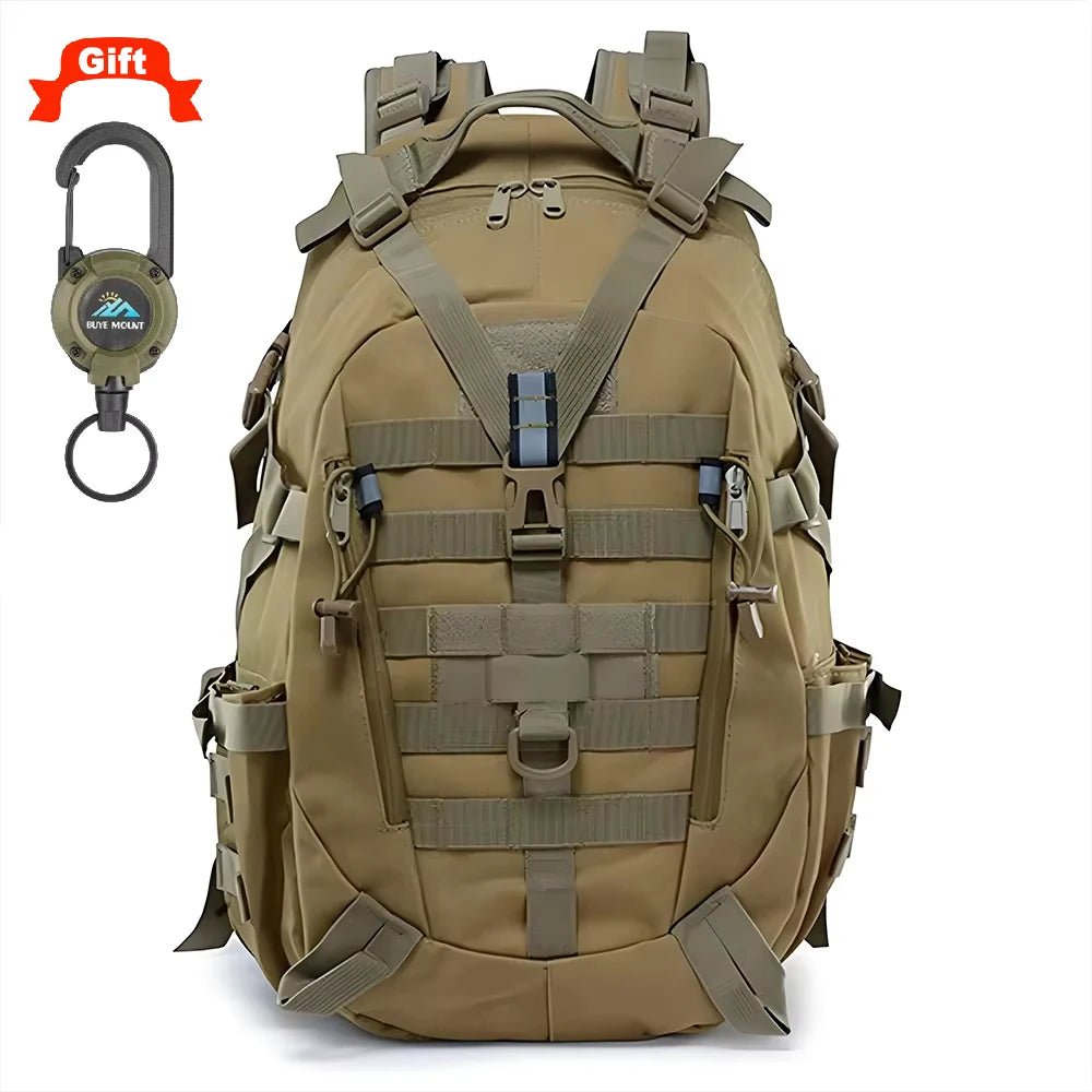 Sac à dos de camping 40L pour hommes, sac de voyage, sac à dos tactique Molle pour l'escalade, randonnée, sac de pêche réfléchissant pour activités extérieures. LA TendanceStore multi service